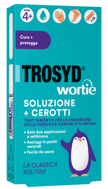 TROSYD WORTIE SOLUZIONE + CEROTTI - Gruppofarmastore.it
