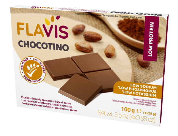 FLAVIS CHOCOTINO 4 PORZIONI DA 25 G - Gruppofarmastore.it