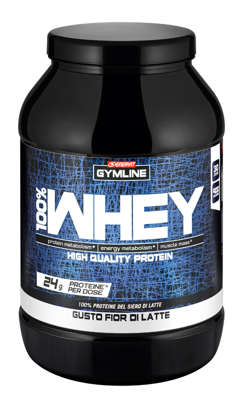 GYMLINE 100% WHEY CONCENTRATE LATTE 900 G - Gruppofarmastore.it