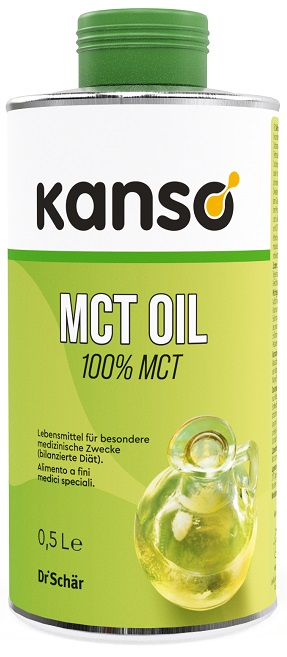 KANSO MCT OIL 100% OLIO DI ACIDI GRASSI 500 ML - Gruppofarmastore.it