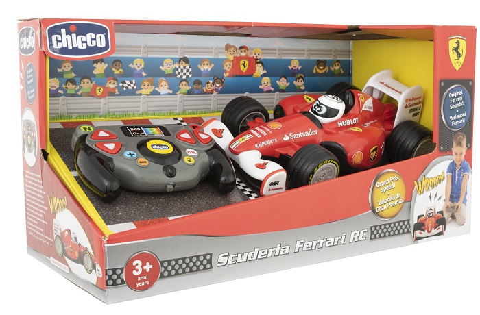 CHICCO SCUDERIA FERRARI RC CON TELECOMANDO - Gruppofarmastore.it