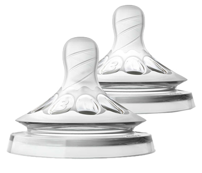 AVENT 2 TETTARELLE NATURAL FLUSSO MEDIO 3 FORI - Gruppofarmastore.it