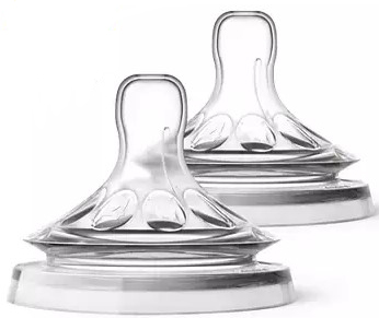 AVENT 2 TETTARELLE NATURAL FLUSSO ABBONDANTE 4 FORI - Gruppofarmastore.it