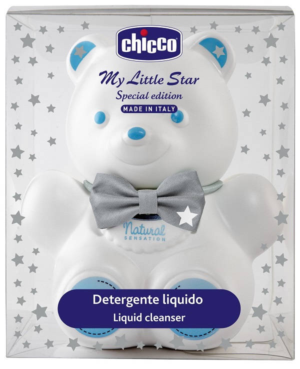 CHICCO COSMETICI NATURAL SENSATION DETERGENTE ORSO STARS - Gruppofarmastore.it
