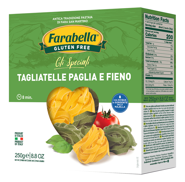 FARABELLA TAGLIATELLE PAGLIA FIENO 250 G - Gruppofarmastore.it