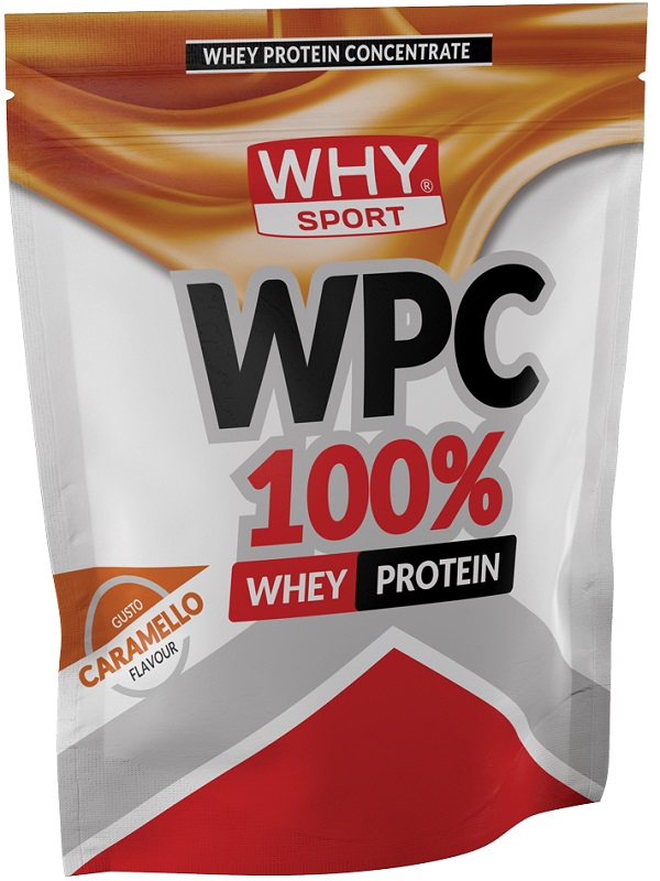 WHYSPORT WPC 100% WHEY CARAMELLO 1 KG - Gruppofarmastore.it