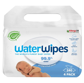 WATERWIPES SALVIETTE 4 X 60 PEZZI - Gruppofarmastore.it