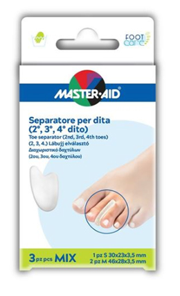 SEPARATORE DITA MASTER-AID 1 S + 2 M 3 PEZZI - Gruppofarmastore.it
