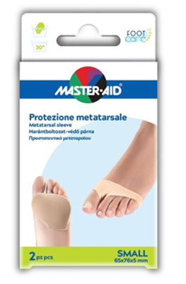 PROTEZIONE MASTER-AID PER METATARSO IN TESSUTO ELASTICO E GEL S 1 PAIO - Gruppofarmastore.it