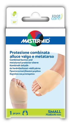 PROTEZIONE MASTER-AID PER ALLUCE VALGO E METATARSO S 1 PEZZO - Gruppofarmastore.it