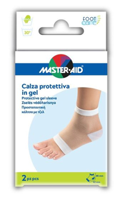 CALZA MASTER-AID CON PROTEZIONE IDRATANTE IN GEL 2 PEZZI - Gruppofarmastore.it