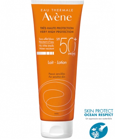 EAU THERMALE AVENE SOLARE LATTE SPF50+ 250 ML NUOVA FORMULA - Gruppofarmastore.it