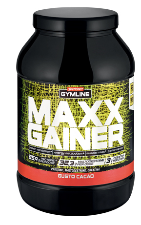 GYMLINE MAXX GAINER CACAO 1,5 KG - Gruppofarmastore.it