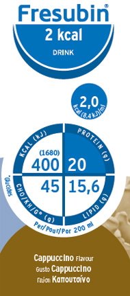 FRESUBIN 2 KCAL DRINK CAPPUCCINO 4 FLACONI X 200 ML - Gruppofarmastore.it