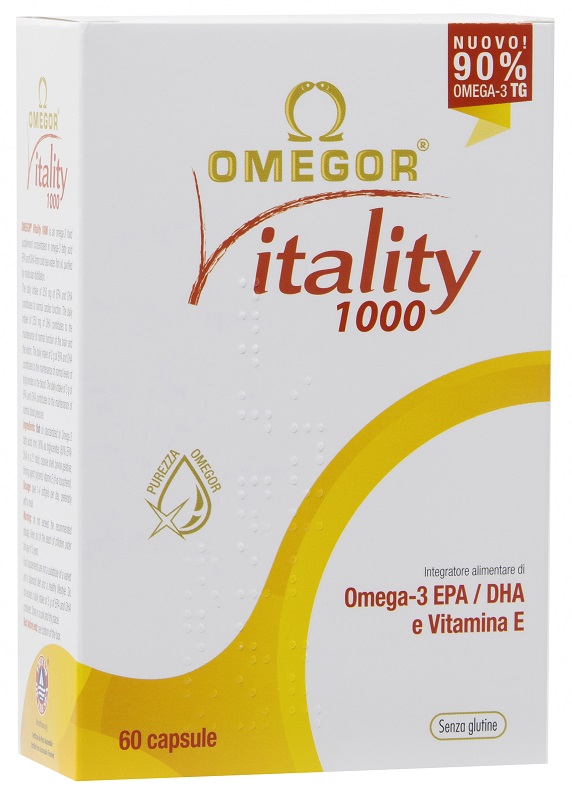 OMEGOR VITALITY 1000 60 CAPSULE MOLLI - Gruppofarmastore.it