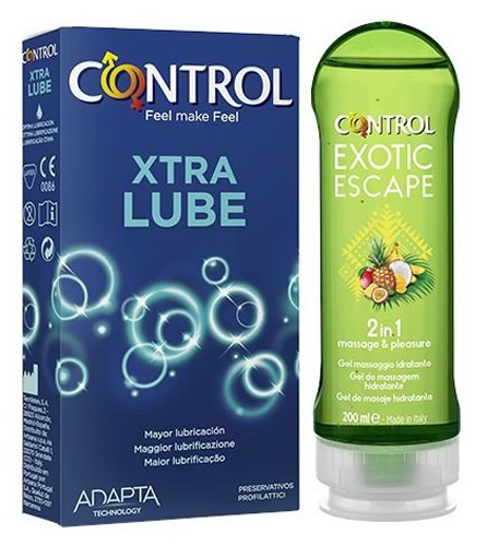 CONTROL KIT EXTRA LUBE E GEL EXOTIC ESCAPE - Gruppofarmastore.it