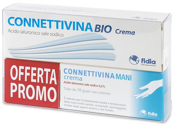 BUNDLE PACK CONNETTIVINABIO CREMA 25 G + CAMPIONE GRATUITO CONNETTIVINAMANI CREMA 10 G - Gruppofarmastore.it
