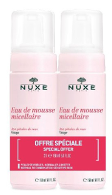 NUXE PETAL DE ROSE DUO ACQUA MICELLARE STRUCCANTE AI PETALI DI ROSA 150 ML - Gruppofarmastore.it