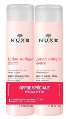 NUXE PETAL DE ROSE DUO LOZIONE TONICO DELICATO AI PETALI DI ROSA 200 ML - Gruppofarmastore.it