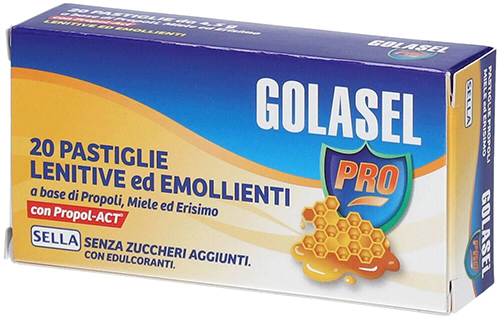 GOLASEL PRO 20 PASTIGLIE MIELE - Gruppofarmastore.it