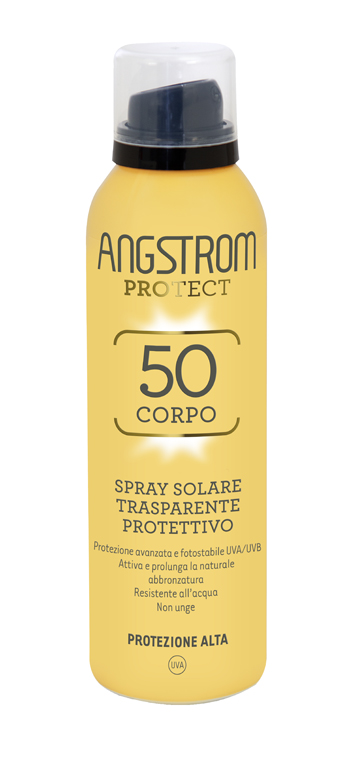 ANGSTROM PROTECT 50 CORPO SPRAY SOLARE TRASPARENTE 150 ML - Gruppofarmastore.it