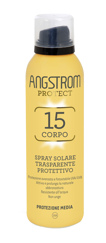 ANGSTROM PROTECT 15 CORPO SPRAY SOLARE TRASPARENTE 150 ML - Gruppofarmastore.it