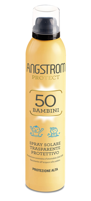 ANGSTROM PROTECT 50 BAMBINI SPRAY SOLARE TRASPARENTE 250 ML - Gruppofarmastore.it