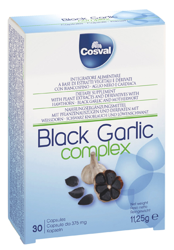 BLACK GARLIC COMPLEX 30 CAPSULE - Gruppofarmastore.it