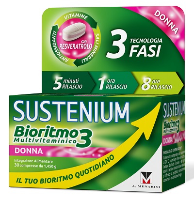 SUSTENIUM BIORITMO3 DONNA ADULTA 30 COMPRESSE - Gruppofarmastore.it