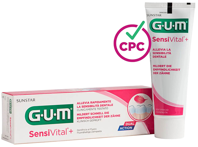 GUM SENSIVITAL + DENTIFRICIO 75 ML - Gruppofarmastore.it