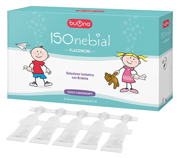 ISONEBIAL FLACONCINI SOLUZIONE ISOTONICA 0,9% CON AGGIUNTA DI ECTOINA 20X5 ML - Gruppofarmastore.it