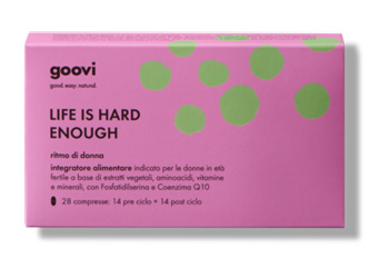 GOOVI LIFE IS HARD ENOUGH RITMO DI DONNA 28 COMPRESSE - Gruppofarmastore.it