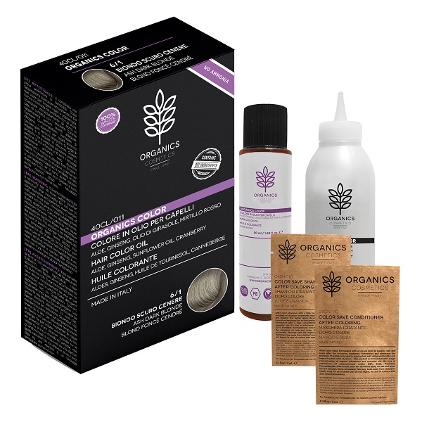 ORGANICS PHARM ORGANICS COLOR 6/1 BIONDO SCURO CENERE - Gruppofarmastore.it