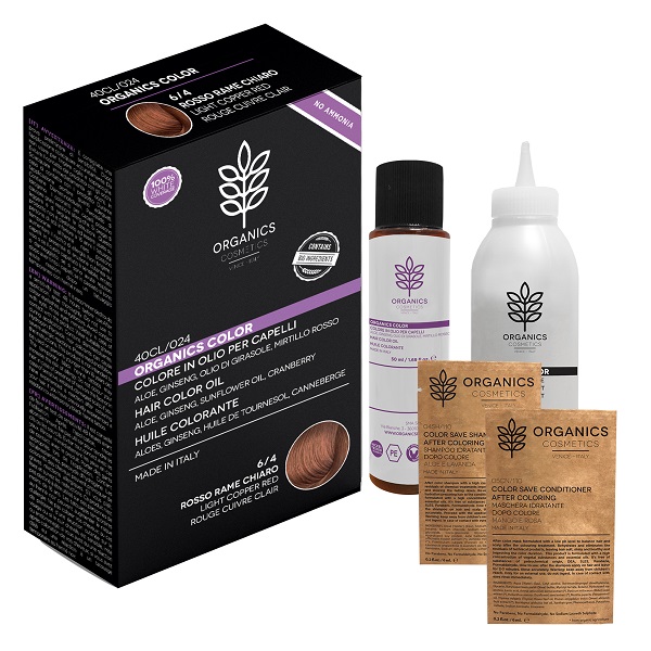 ORGANICS PHARM ORGANICS COLOR 6/4 ROSSO RAME CHIARO - Gruppofarmastore.it