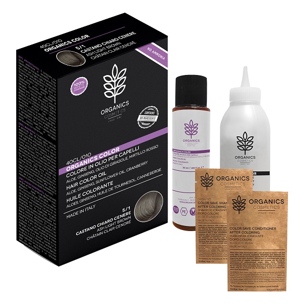 ORGANICS PHARM ORGANICS COLOR 5/1 CASTANO CHIARO CENERE - Gruppofarmastore.it