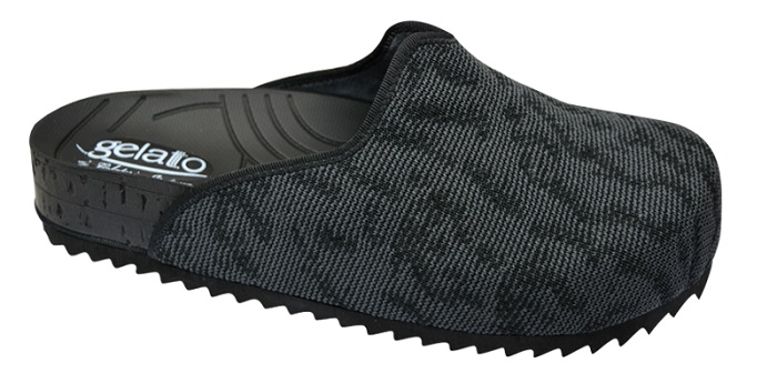 PANTOFOLA WOODSTOCK SOFT BLACK 37/38 - Gruppofarmastore.it