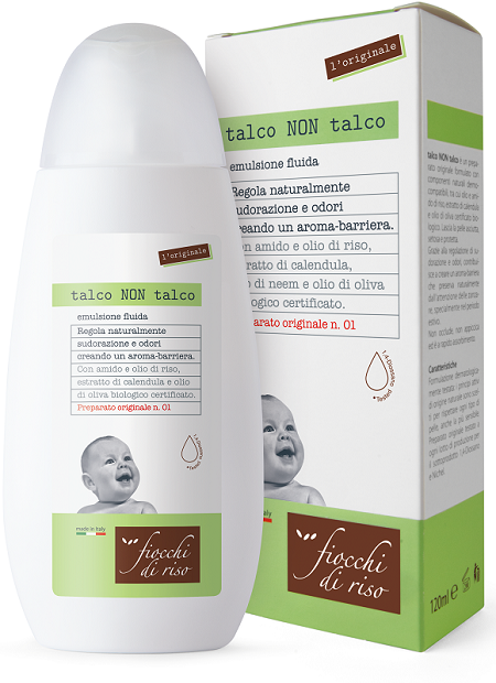 FIOCCHI DI RISO TALCO NON TALCO 120 ML - Gruppofarmastore.it