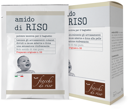 FIOCCHI DI RISO AMIDO DI RISO POLVERE LENITIVO 100 G - Gruppofarmastore.it