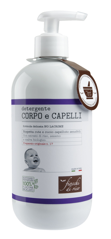FIOCCHI DI RISO DETERGENTE CAPELLI E CORPO 400 ML - Gruppofarmastore.it
