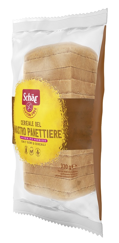 SCHAR CEREALE DEL MASTRO PANETTIERE PANE CON CEREALI SENZA LATTOSIO 330 G - Gruppofarmastore.it