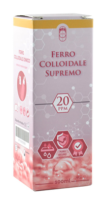 SPRAY FERRO COLLOIDALE SUPREMO 20PPM 100 ML - Gruppofarmastore.it
