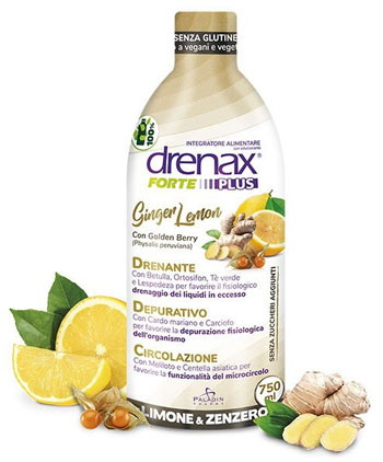 DRENAX FORTE PLUS GINGER LEMON 750 ML - Gruppofarmastore.it