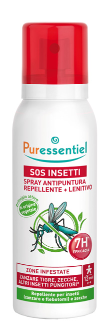PURESSENTIEL SPRAY ANTIPUNTURA SOS INSETTI PMC 75 ML - Gruppofarmastore.it
