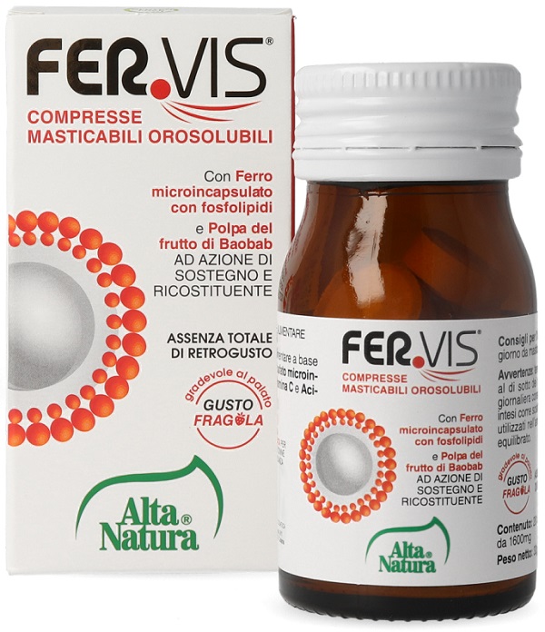 FERVIS 20 COMPRESSE MASTICABILI OROSOLUBILI - Gruppofarmastore.it