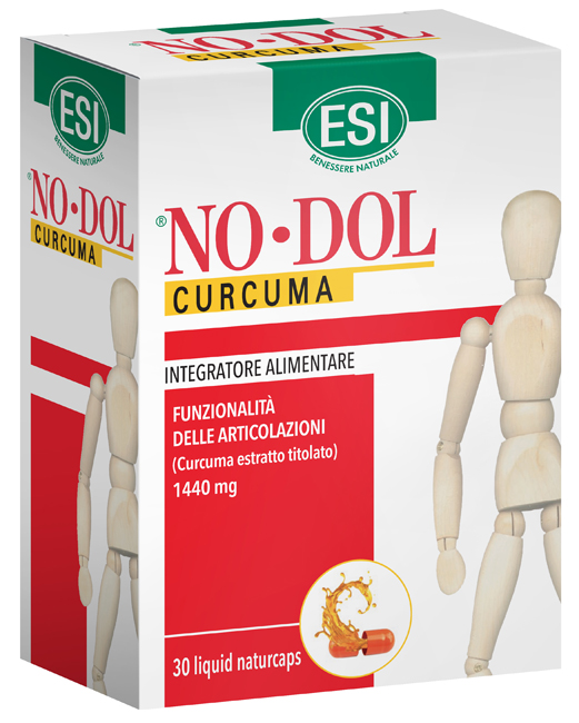 ESI NO DOL CURCUMA 30 NATURCAPS LIQUID - Gruppofarmastore.it
