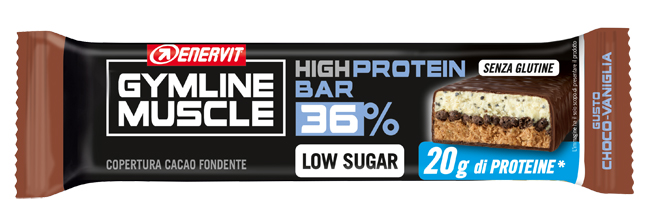 GYMLINE 20 G PROTEINBAR CHOCO/VANIGLIA 55 G - Gruppofarmastore.it