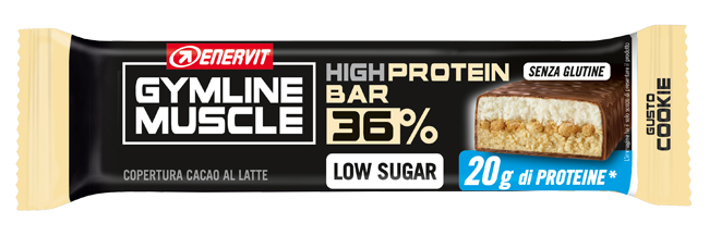 GYMLINE 20 G PROTEINBAR COOKIE 55 G - Gruppofarmastore.it