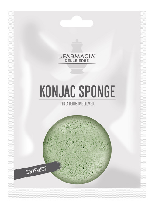 FDE KONJAC SPONGE TE' VERDE 1 PEZZO - Gruppofarmastore.it