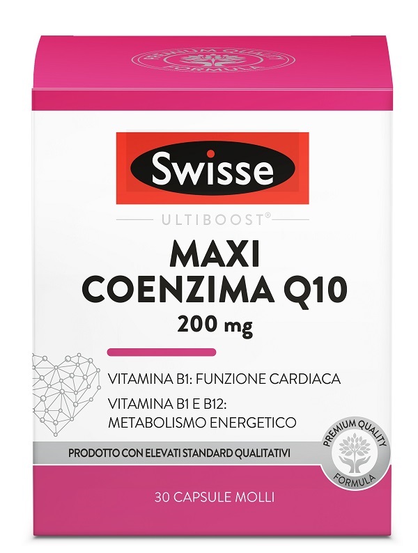 SWISSE MAXI COENZIMA Q10 200 MG 30 CAPSULE - Gruppofarmastore.it