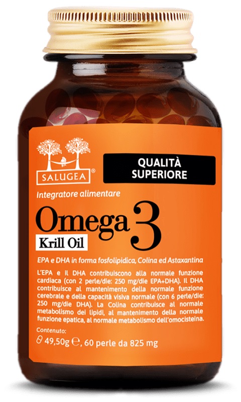 SALUGEA OMEGA 3 KRILL OIL 60 PERLE - Gruppofarmastore.it